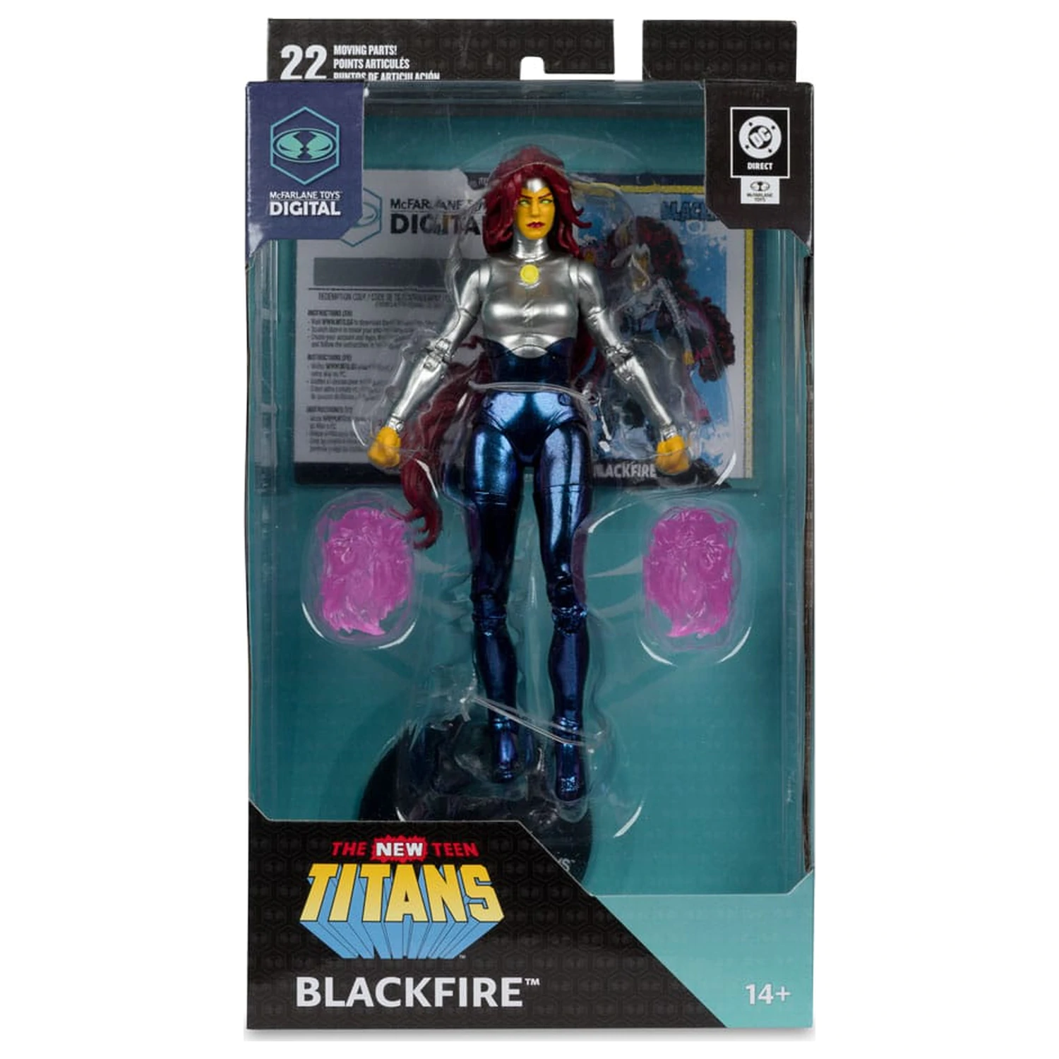DC Direct McFarlane Toys digitálna akčná figúrka Blackfire (The New Teen Titans) 18 cm produktová fotografia