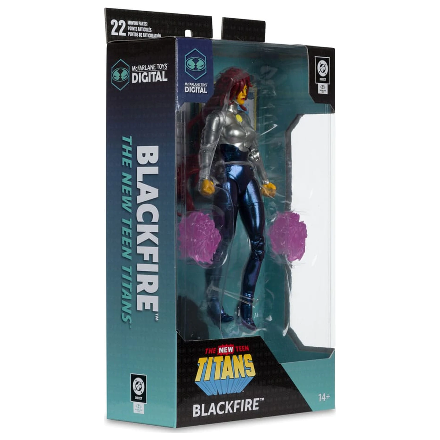 DC Direct McFarlane Toys digitálna akčná figúrka Blackfire (The New Teen Titans) 18 cm produktová fotografia