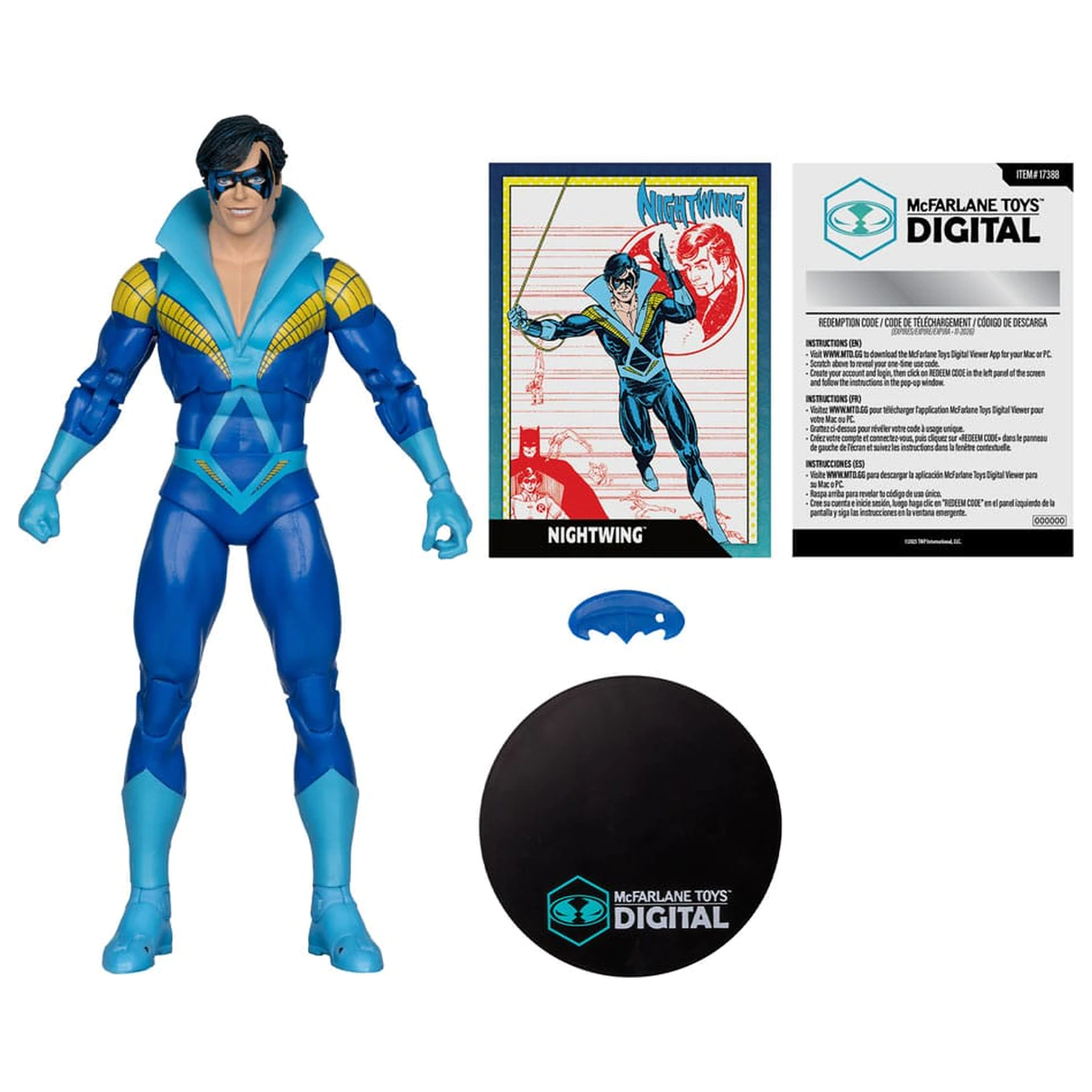 DC Direct McFarlane Toys Digitálna akčná figúrka Nightwing (Teen Titans) 18 cm produktová fotografia