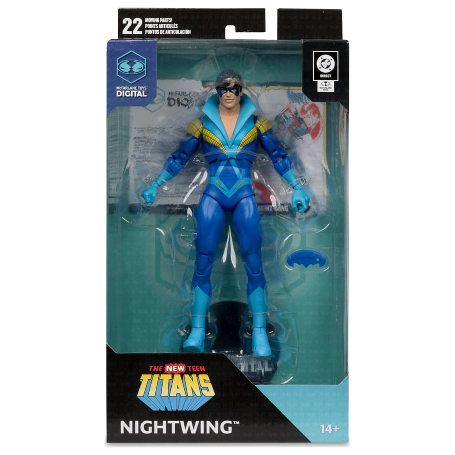 DC Direct McFarlane Toys Digitálna akčná figúrka Nightwing (Teen Titans) 18 cm produktová fotografia