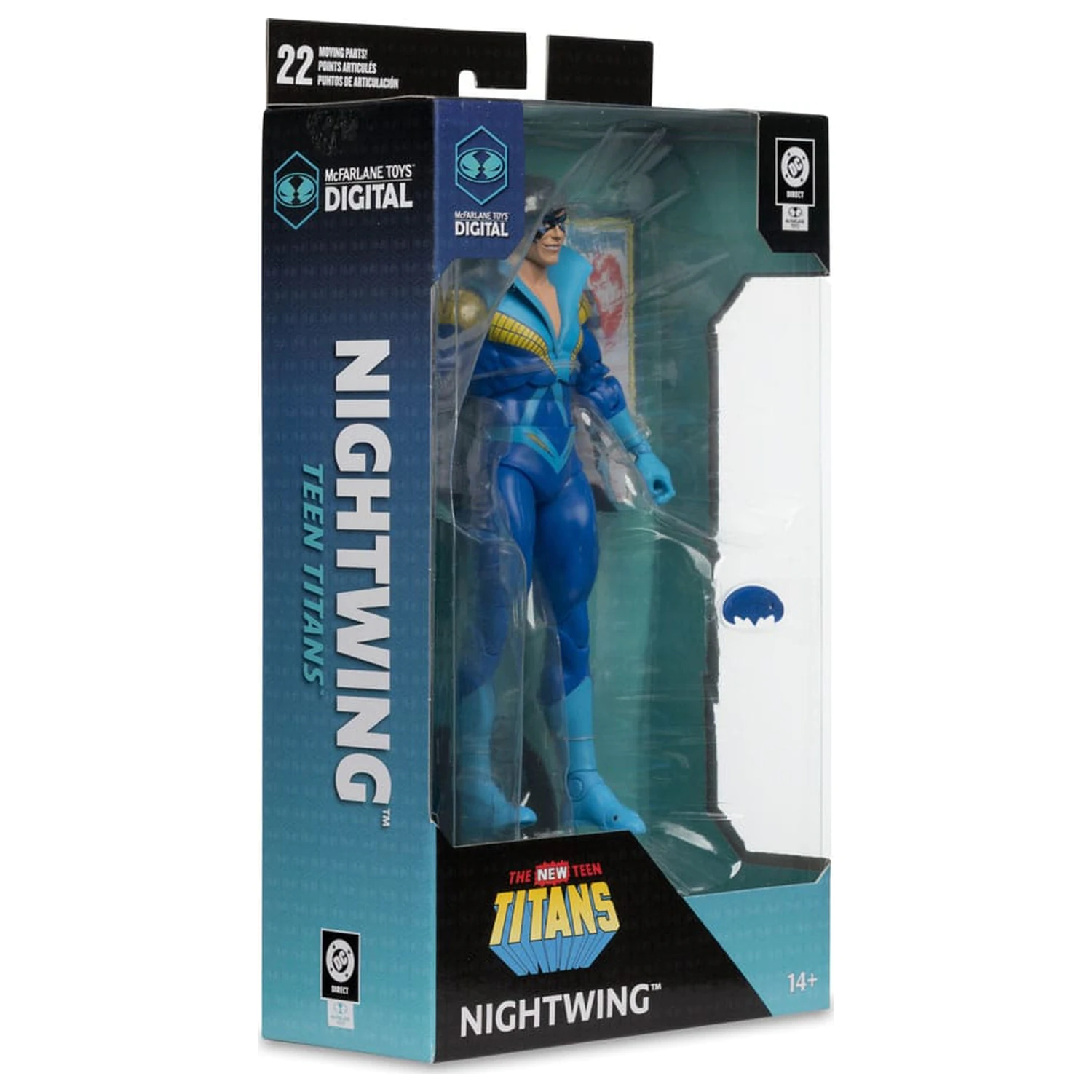 DC Direct McFarlane Toys Digitálna akčná figúrka Nightwing (Teen Titans) 18 cm produktová fotografia