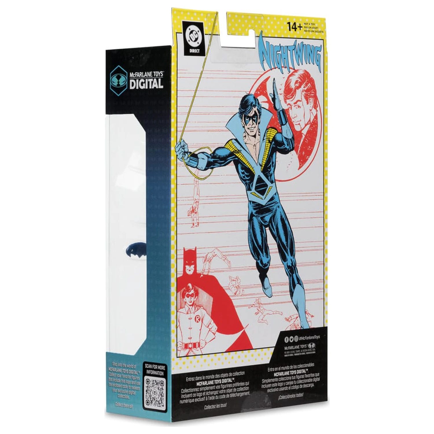DC Direct McFarlane Toys Digitálna akčná figúrka Nightwing (Teen Titans) 18 cm produktová fotografia