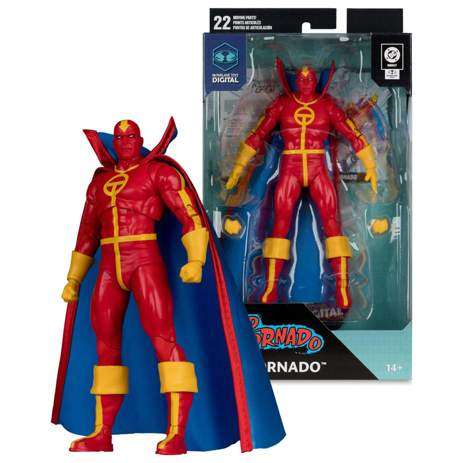 DC Direct McFarlane Toys Digitálna akčná figúrka Red Tornado (Bronze Age) 18 cm produktová fotografia