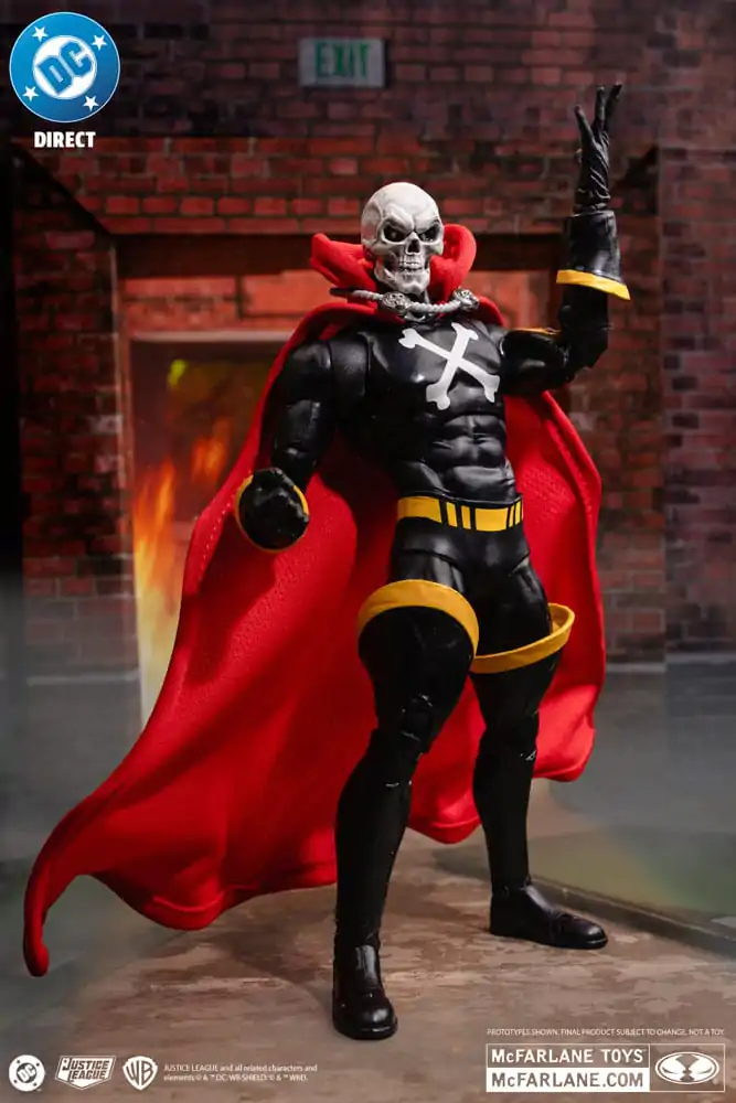 DC Direct Action Figure Mr Bones (Infinity Inc #16) (Gold Label) 18 cm produktová fotografia