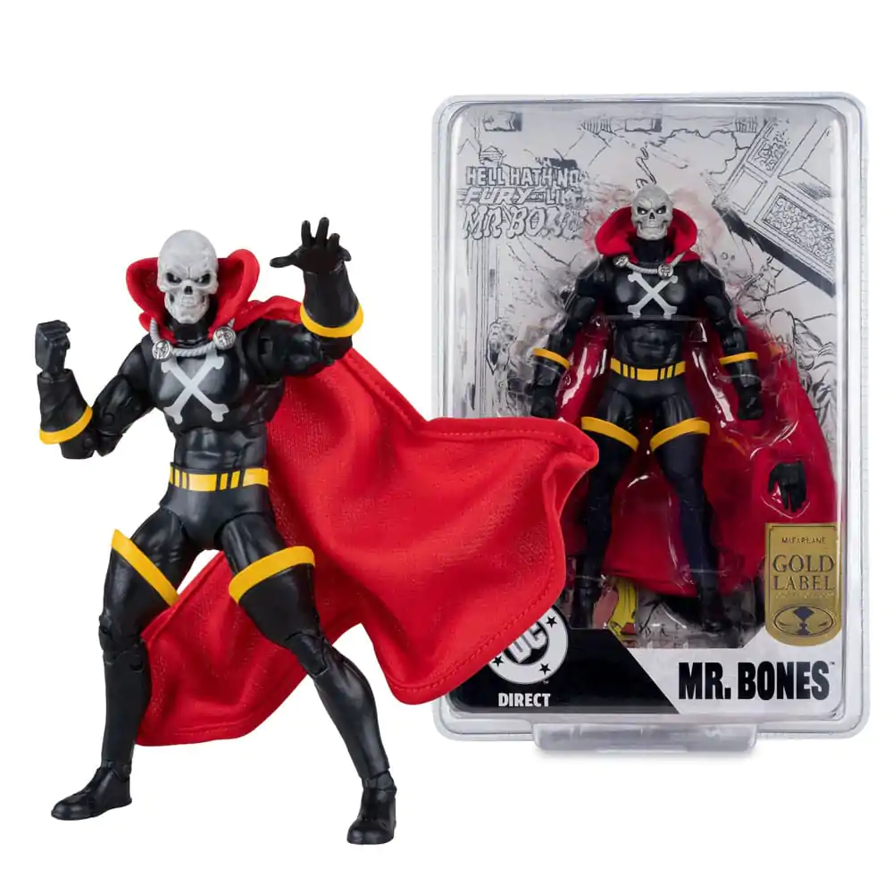 DC Direct Action Figure Mr Bones (Infinity Inc #16) (Gold Label) 18 cm produktová fotografia