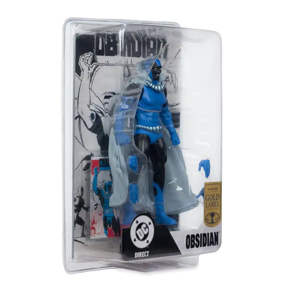 DC Direct Action Figure Obsidian (Infinity Inc #16) (Chase) (Gold Label) 18 cm produktová fotografia