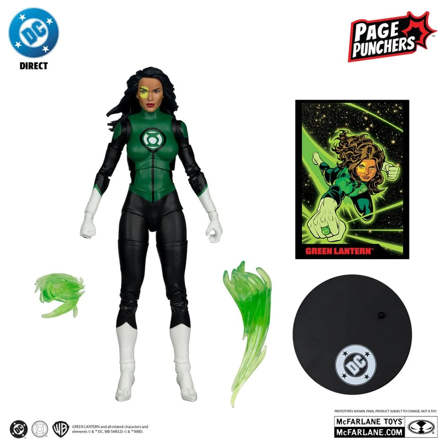 DC Direct Page Punchers akčná figúrka Jessica Cruz (Green Lanterns # 48) (Red Platinum Edition) 18 cm produktová fotografia