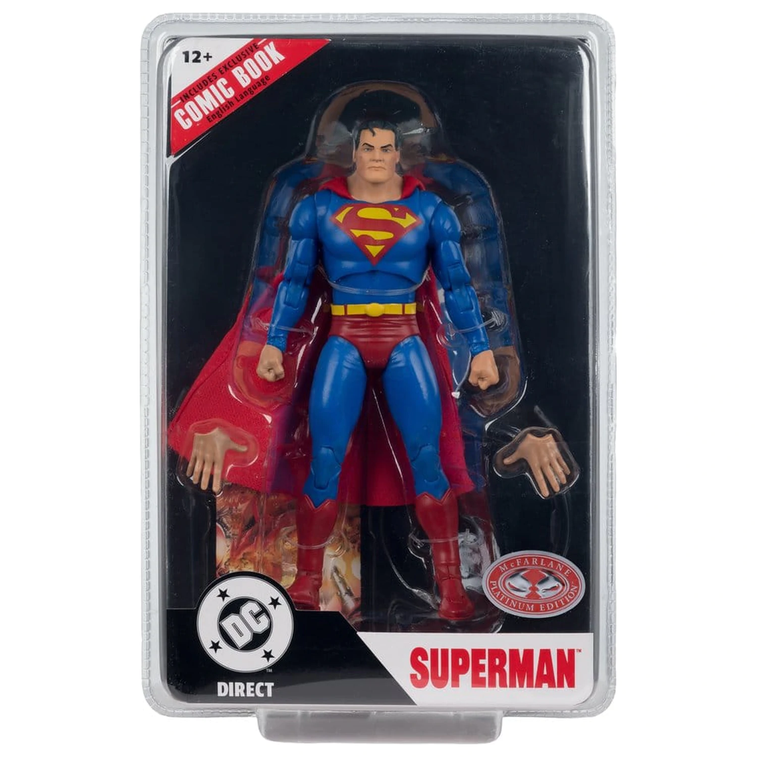 DC Direct Page Punchers akčná figúrka Superman (Justice #1) (Red Platinum Edition) 19 cm produktová fotografia