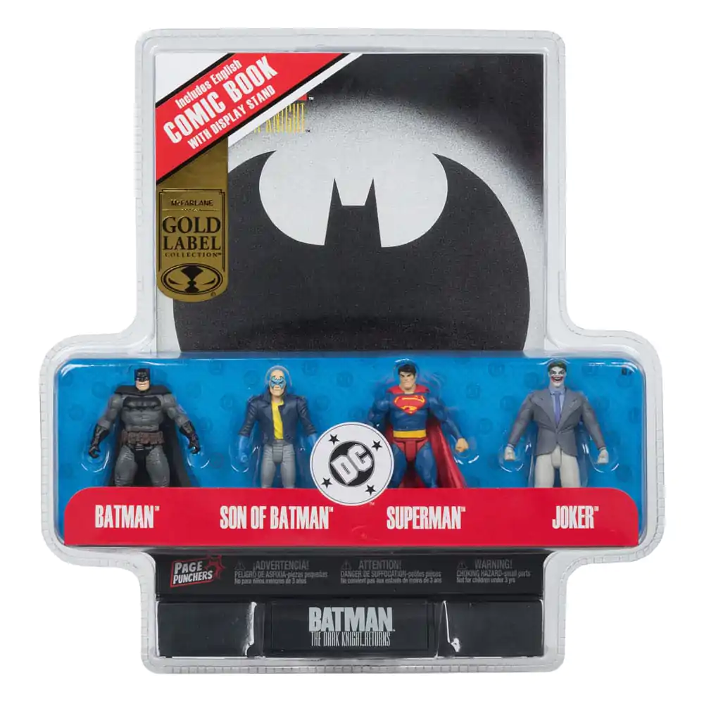 DC Direct Page Punchers Akčné figúrky Balenie 4 Batman & Son of Batman & Superman & Joker 7 cm produktová fotografia