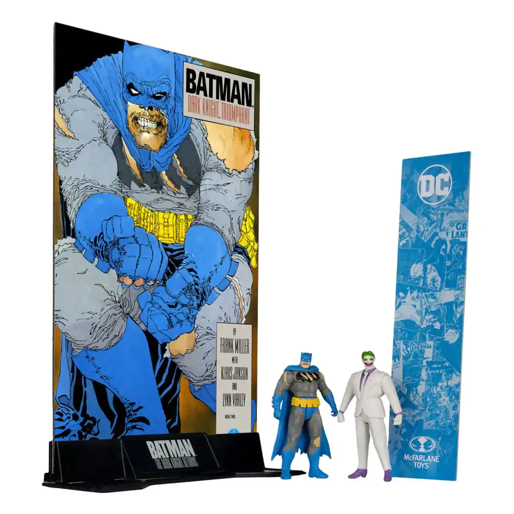 DC Direct Page Punchers Akčná figúrka 2-pack Batman & The Joker (Batman: Návrat a Sötét Lovaghoz) 8 cm termékfotó