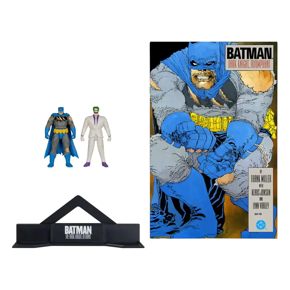 DC Direct Page Punchers Akčná figúrka 2-pack Batman & The Joker (Batman: Návrat a Sötét Lovaghoz) 8 cm termékfotó