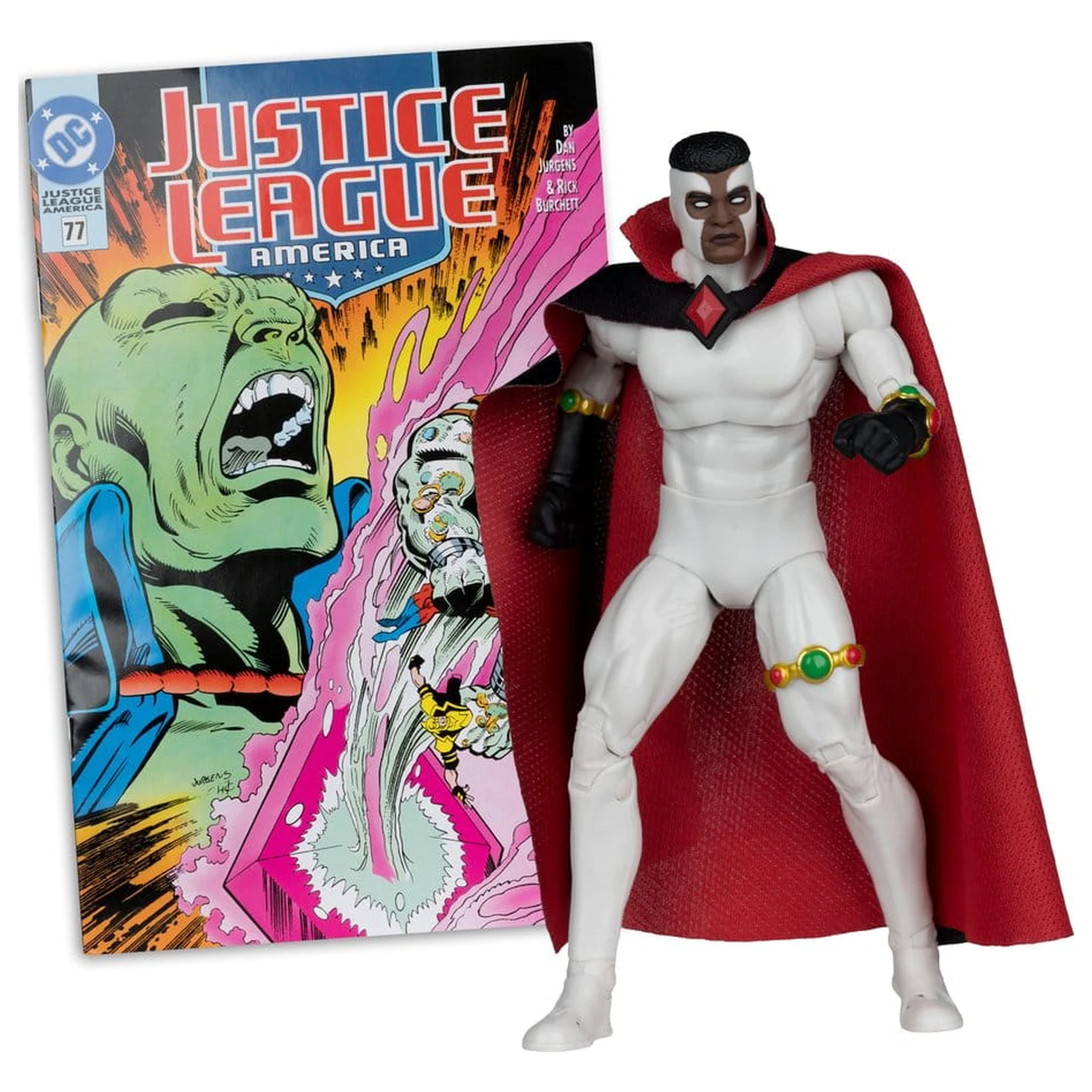 DC Direct Page Punchers akčná figúrka Bloodwynd (Justice League #77) (Red Platinum Edition) 18 cm produktová fotografia