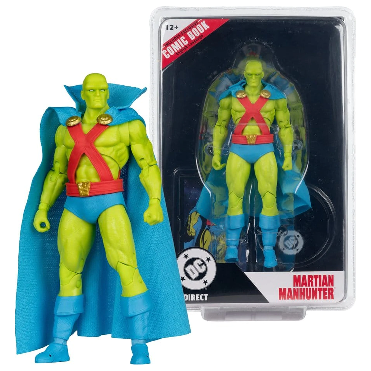 DC Direct Page Punchers akčná figúrka Martian Manhunter (Justice League #77) 18 cm produktová fotografia