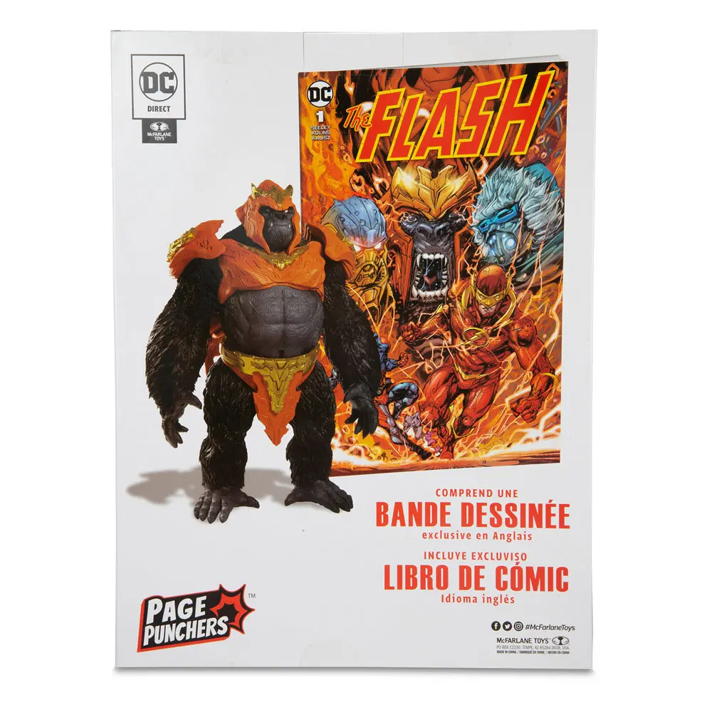 DC Direct Page Punchers Megafigs akčná figúrka 30 cm Gorilla Grodd (The Flash Comic) termékfotó