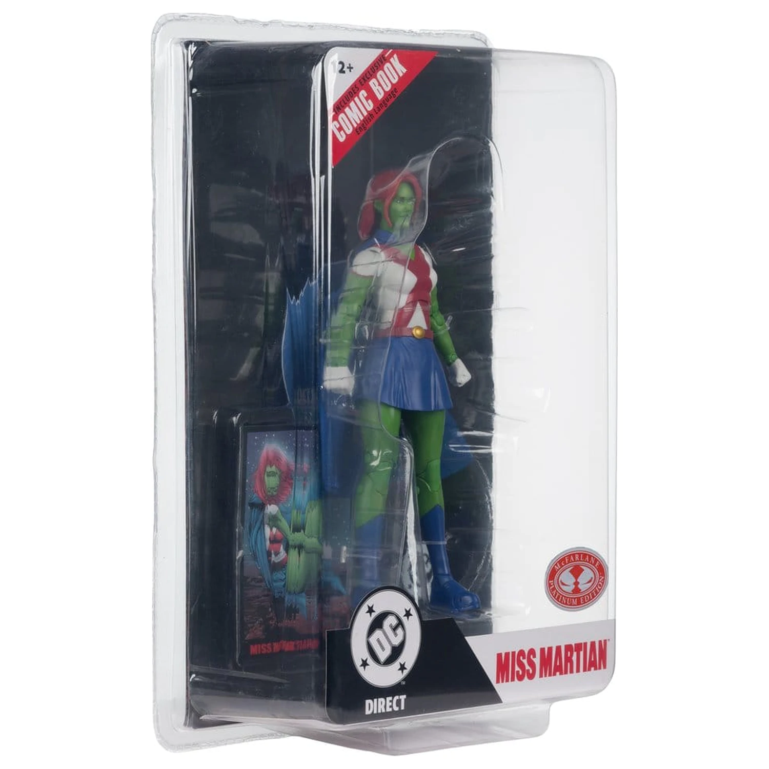 DC Direct Page Punchers akčná figúrka Miss Martian (Teen Titans #41) (Red Platinum Edition) 17 cm produktová fotografia