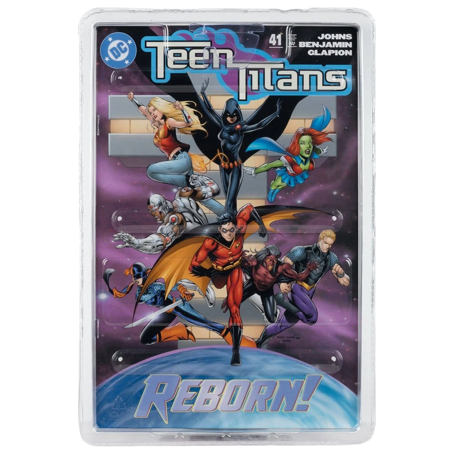 DC Direct Page Punchers akčná figúrka Miss Martian (Teen Titans #41) (Red Platinum Edition) 17 cm produktová fotografia