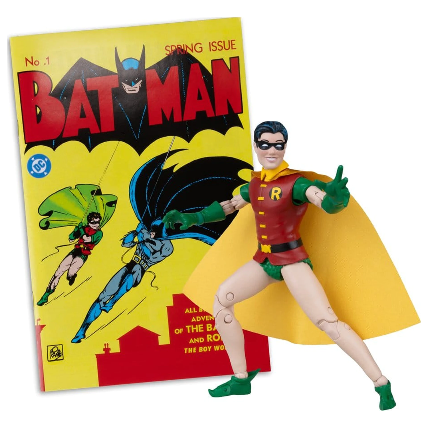 DC Direct Page Punchers akčná figúrka Robin Dick Grayson (Batman #1) (Red Platinum Edition) 14 cm produktová fotografia