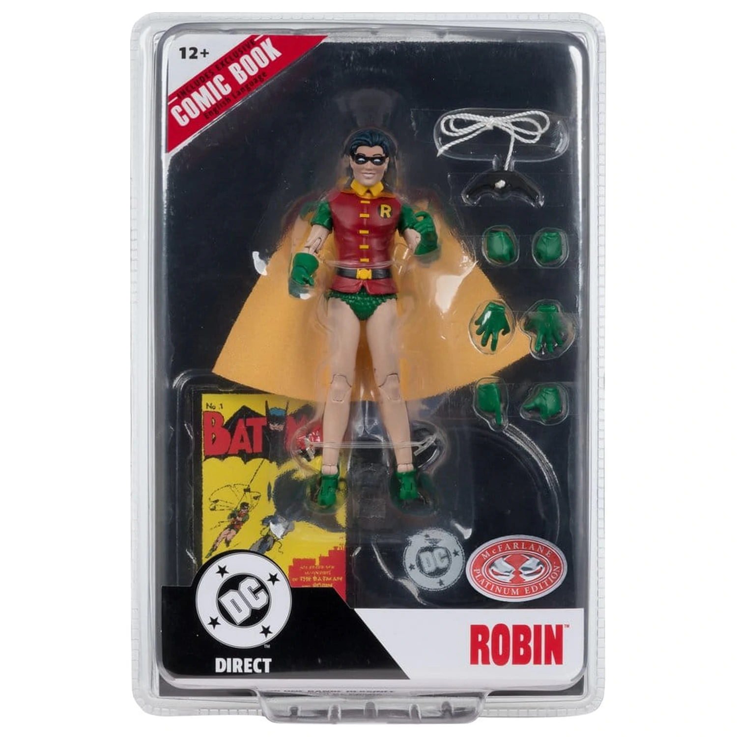 DC Direct Page Punchers akčná figúrka Robin Dick Grayson (Batman #1) (Red Platinum Edition) 14 cm produktová fotografia