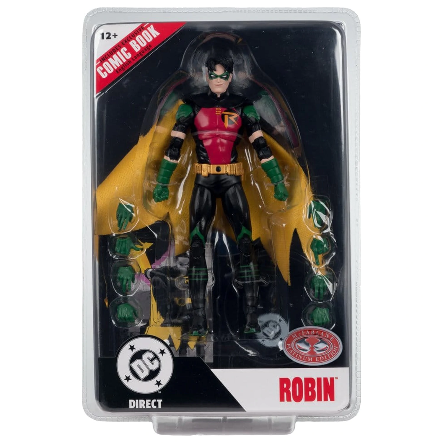 DC Direct Page Punchers akčná figúrka Robin Tim Drake (Nightwing #81) (Red Platinum Edition) 18 cm produktová fotografia