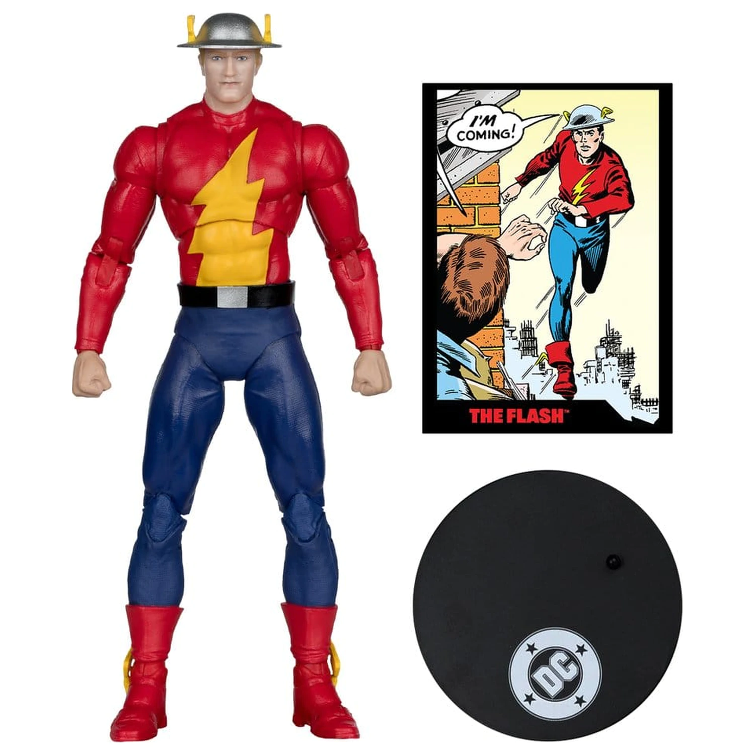 DC Direct Page Punchers akčná figúrka The Flash Jay Garrick (The Flash #123) (Red Platinum Edition) 18 cm produktová fotografia