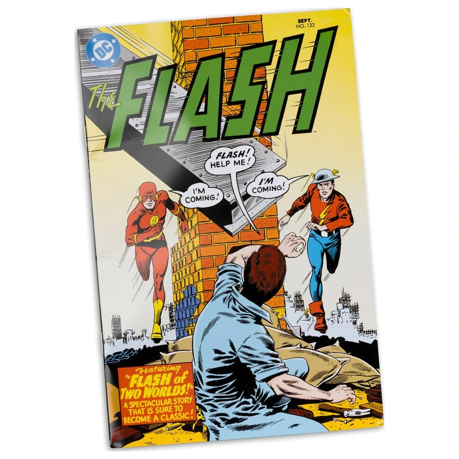 DC Direct Page Punchers akčná figúrka The Flash Jay Garrick (The Flash #123) (Red Platinum Edition) 18 cm produktová fotografia
