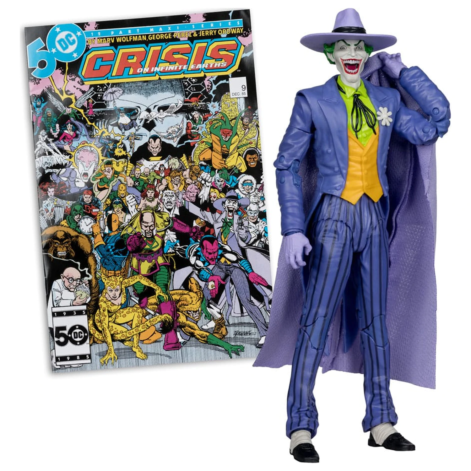 DC Direct Page Punchers akčná figúrka The Joker (Crisis on Infinite Earths) 18 cm produktová fotografia