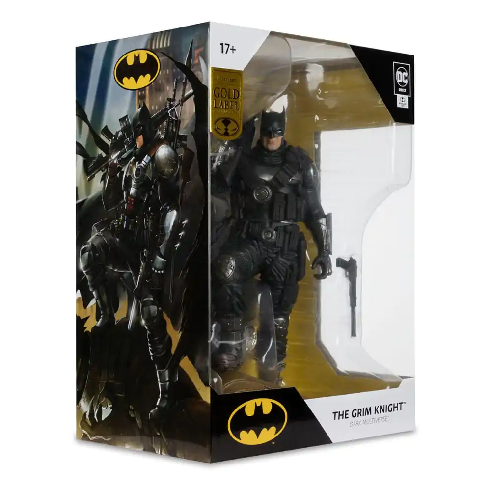 DC Direct PVC Socha The Grim Knight (Dark Multiverse) (Gold Label) 30 cm produktová fotografia