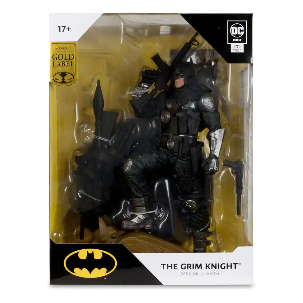 DC Direct PVC Socha The Grim Knight (Dark Multiverse) (Gold Label) 30 cm produktová fotografia