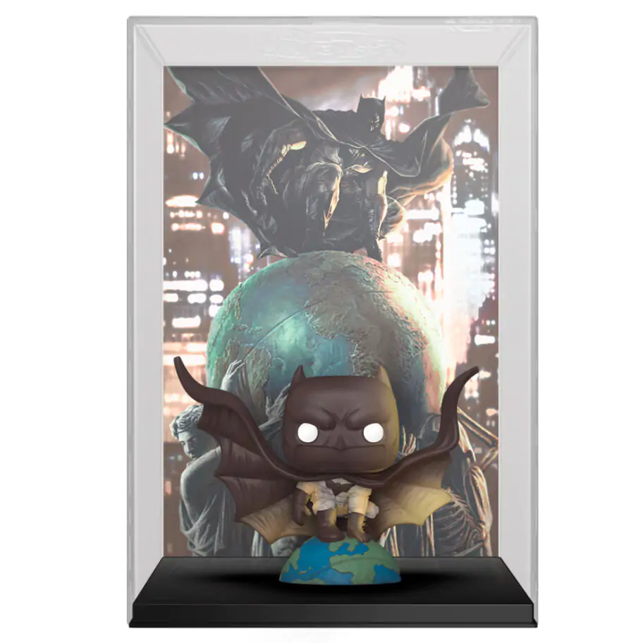 DC Funko POP! Comic Cover vinylová figúrka Batman The World produktová fotografia