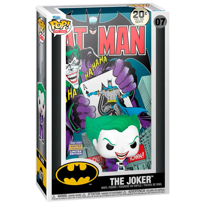 DC POP! Comic Cover Vinylová figúrka Joker- Back in Town produktová fotografia