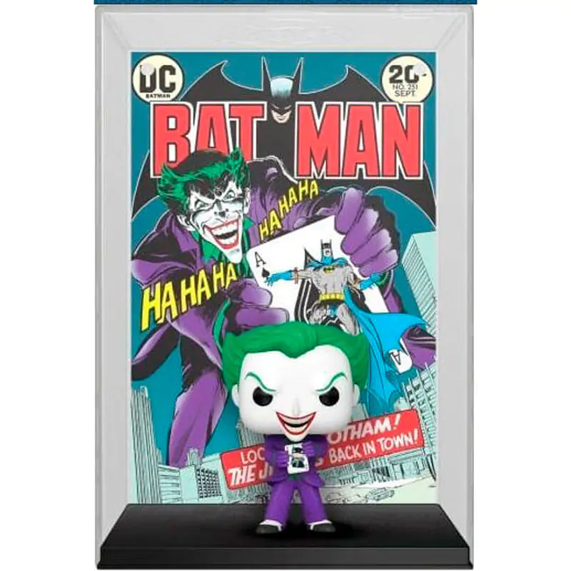 DC POP! Comic Cover Vinylová figúrka Joker- Back in Town produktová fotografia