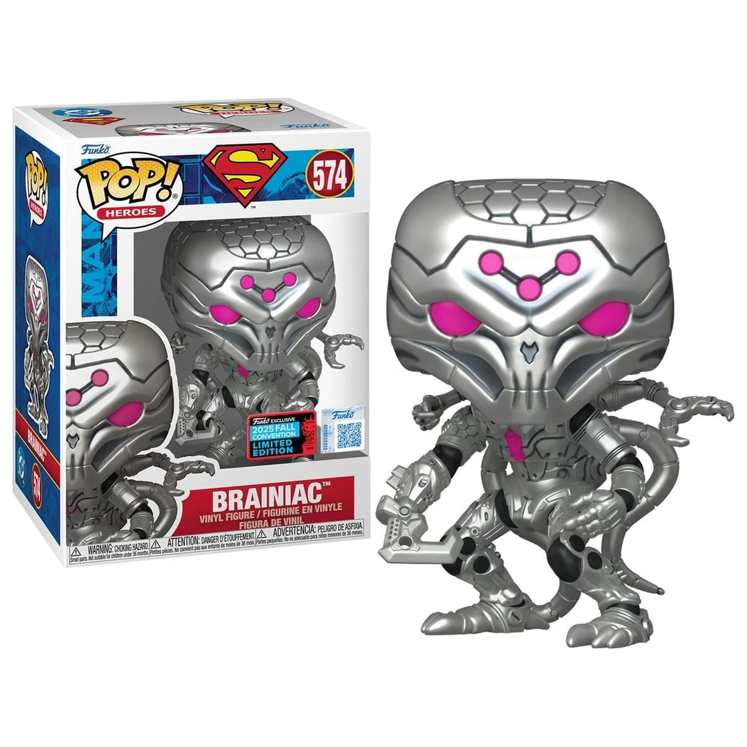DC Funko POP figúrka Brainiac (Metallic) produktová fotografia