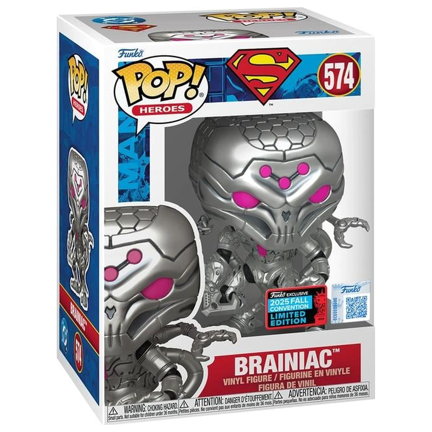 DC Funko POP figúrka Brainiac (Metallic) produktová fotografia