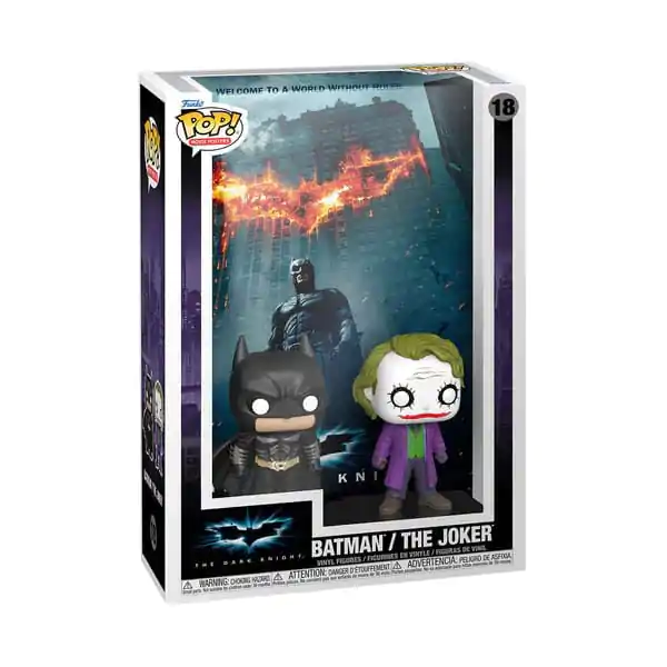 DC POP! Filmový plagát a figúrka The Dark Knight 9 cm produktová fotografia