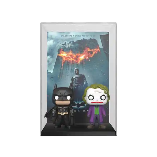 DC POP! Filmový plagát a figúrka The Dark Knight 9 cm produktová fotografia