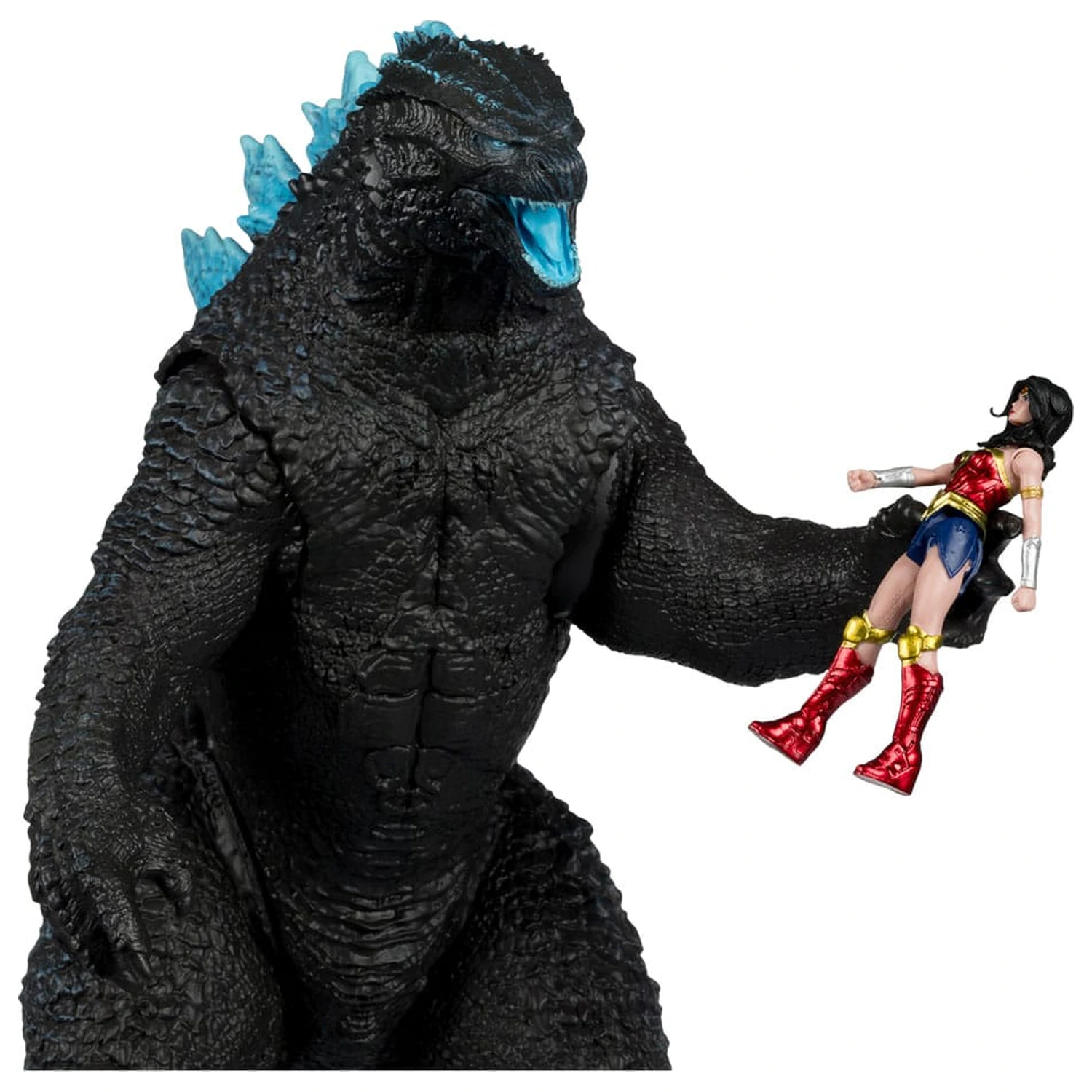DC Justice League Monsterverse DC Multiverse akčné figúrky 2-balenie Wonder Woman Vs. Atomic Blast Godzilla 18 cm produktová fotografia