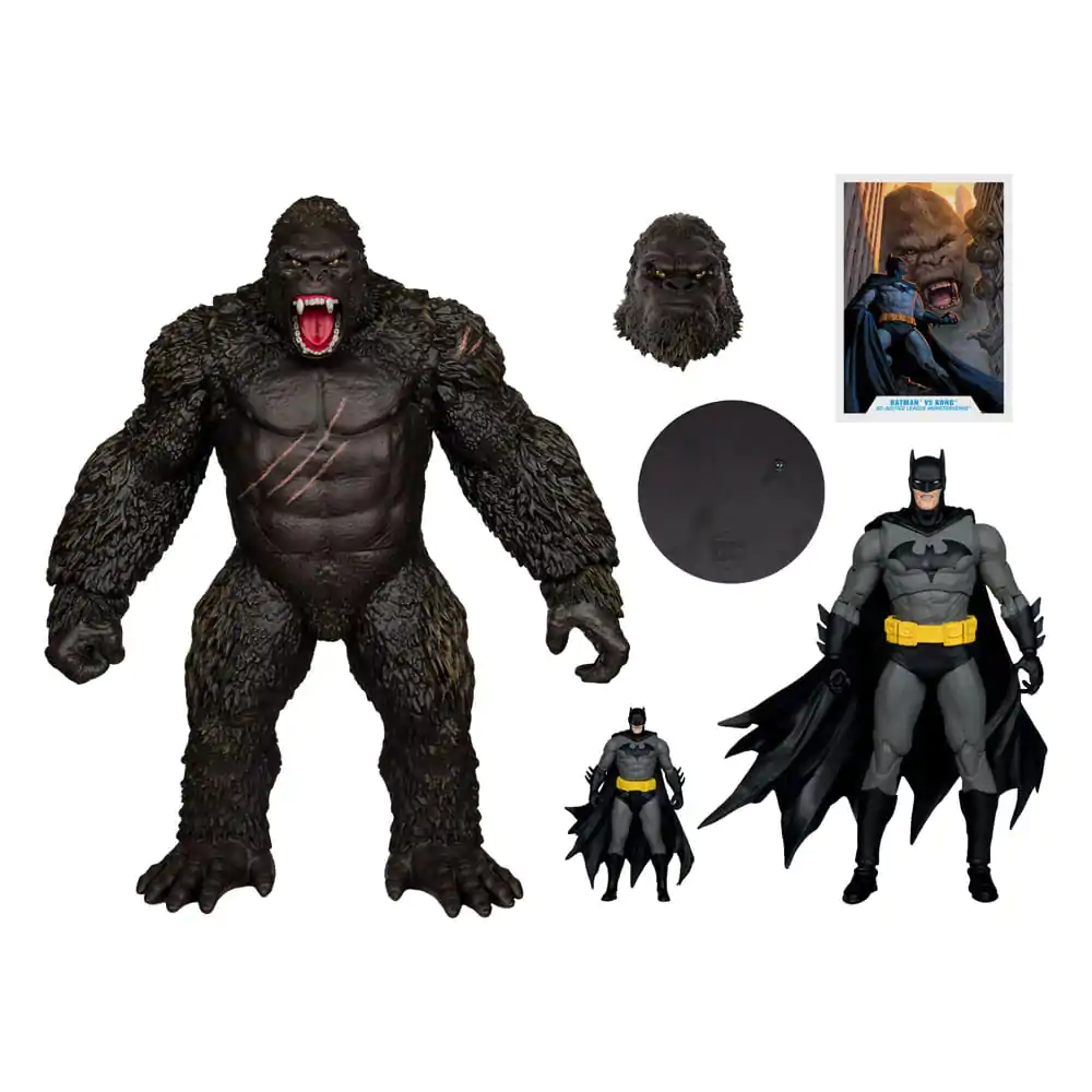 DC Justice League Monsterverse DC Multiverse Akčné figúrky 2-balenie Batman & Kong 29 cm produktová fotografia