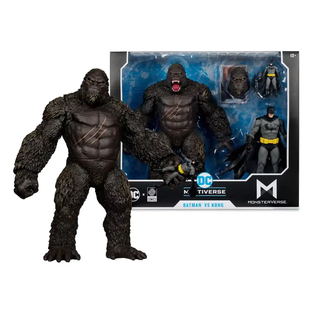 DC Justice League Monsterverse DC Multiverse Akčné figúrky 2-balenie Batman & Kong 29 cm produktová fotografia