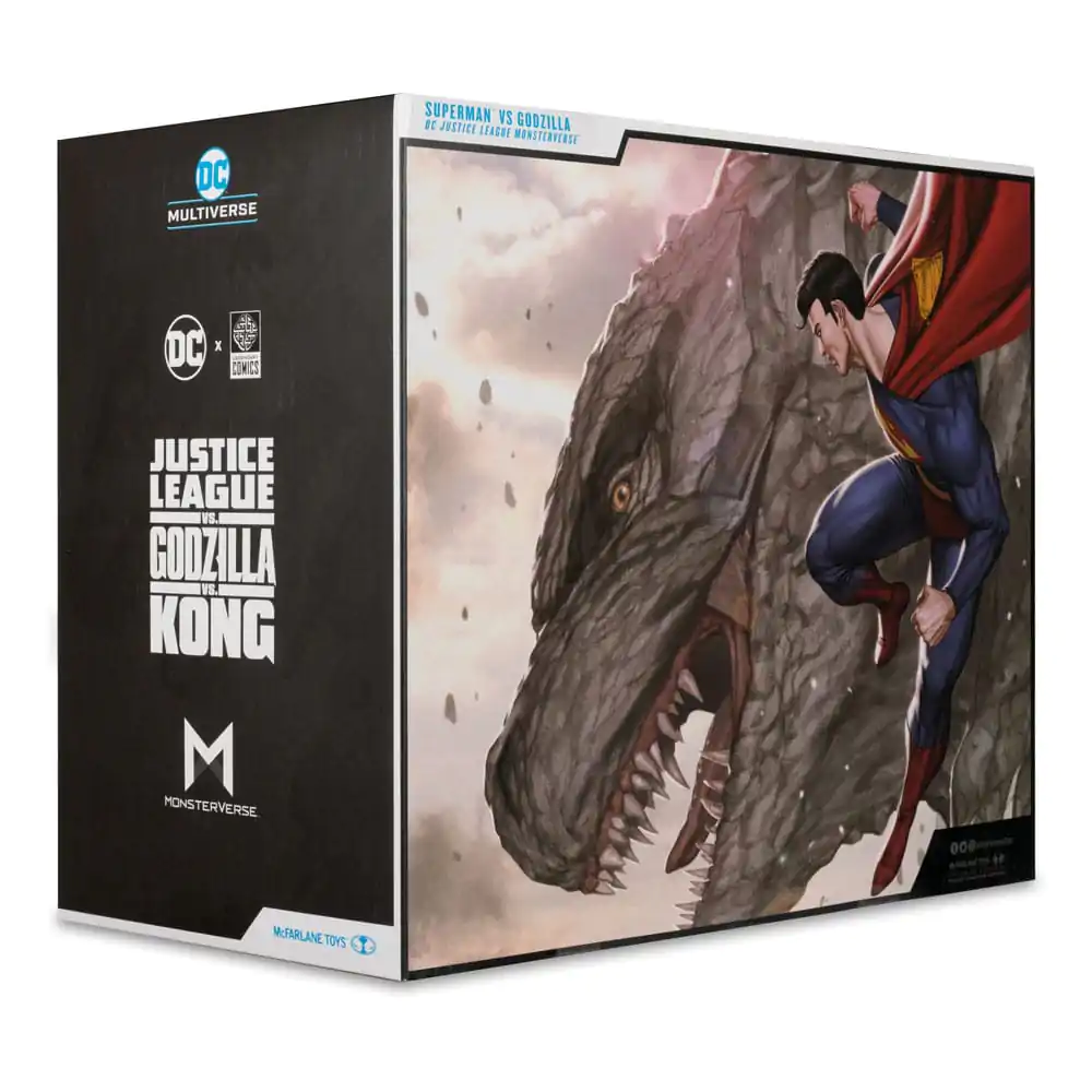 DC Justice League Monsterverse DC Multiverse Akčné figúrky 2-balenie Superman Vs. Godzilla 30 cm produktová fotografia