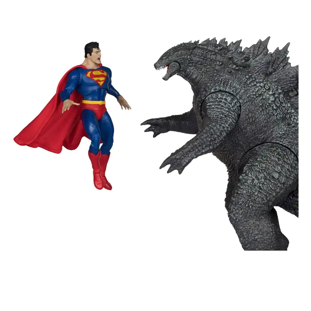 DC Justice League Monsterverse DC Multiverse Akčné figúrky 2-balenie Superman Vs. Godzilla 30 cm produktová fotografia