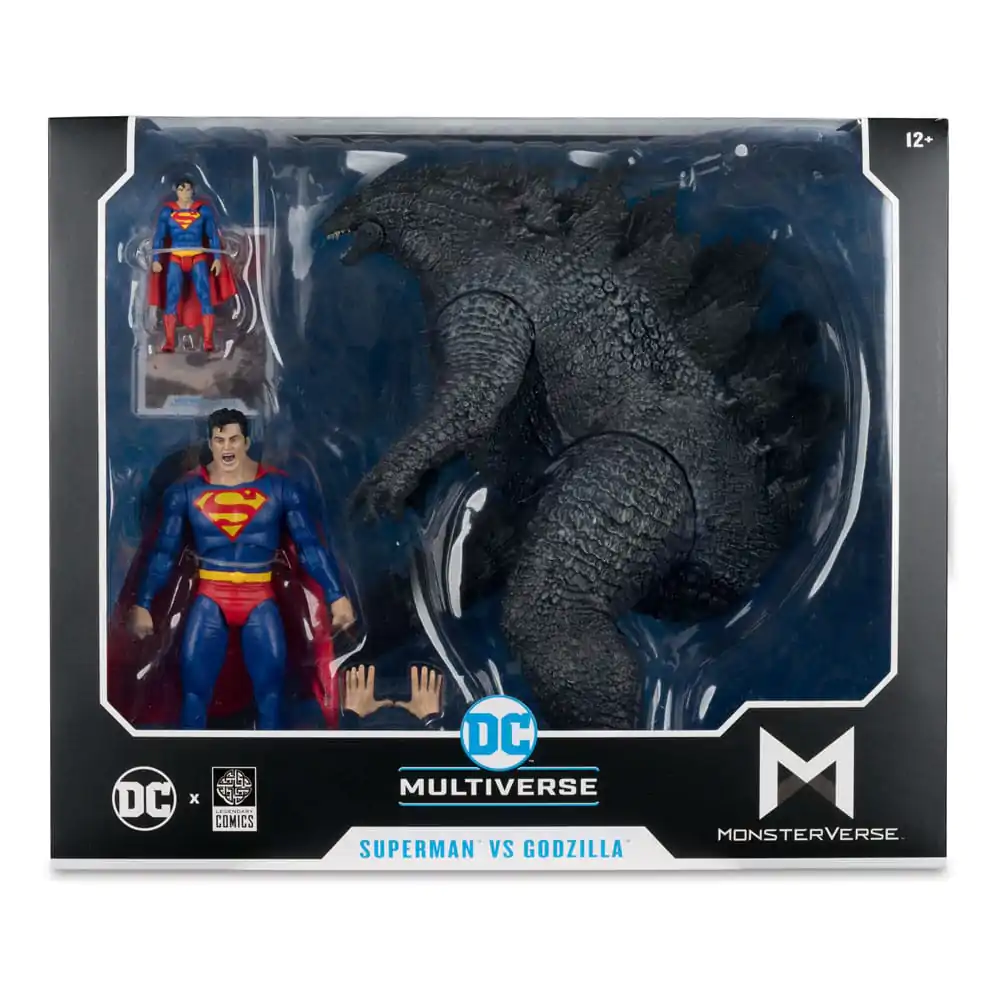 DC Justice League Monsterverse DC Multiverse Akčné figúrky 2-balenie Superman Vs. Godzilla 30 cm produktová fotografia