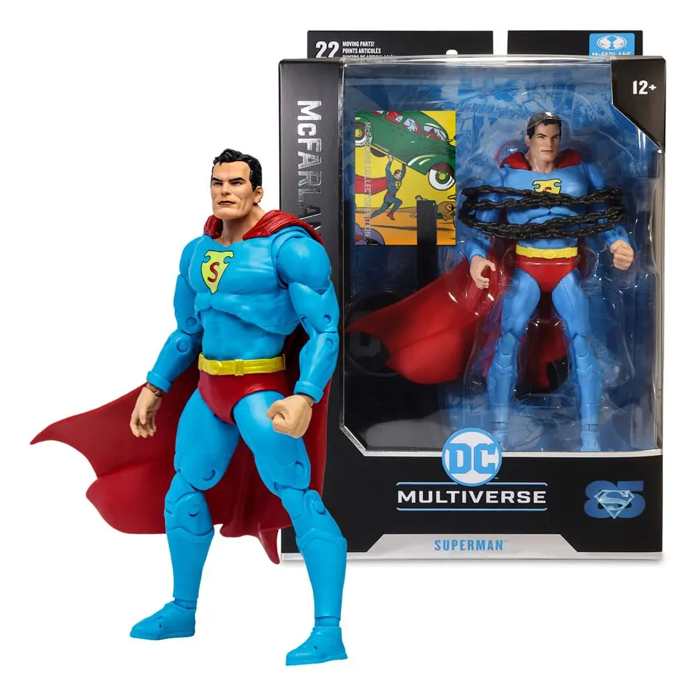 DC McFarlane Zberateľská Edícia Akčná Figúrka Superman (Action Comics #1) 18 cm produktová fotografia