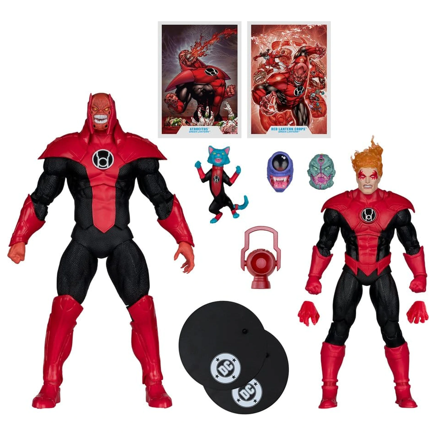 DC Multiverse akčné figúrky 2-balenie Atrocitus a Red Lantern Corps (Green Lantern) 18 cm produktová fotografia
