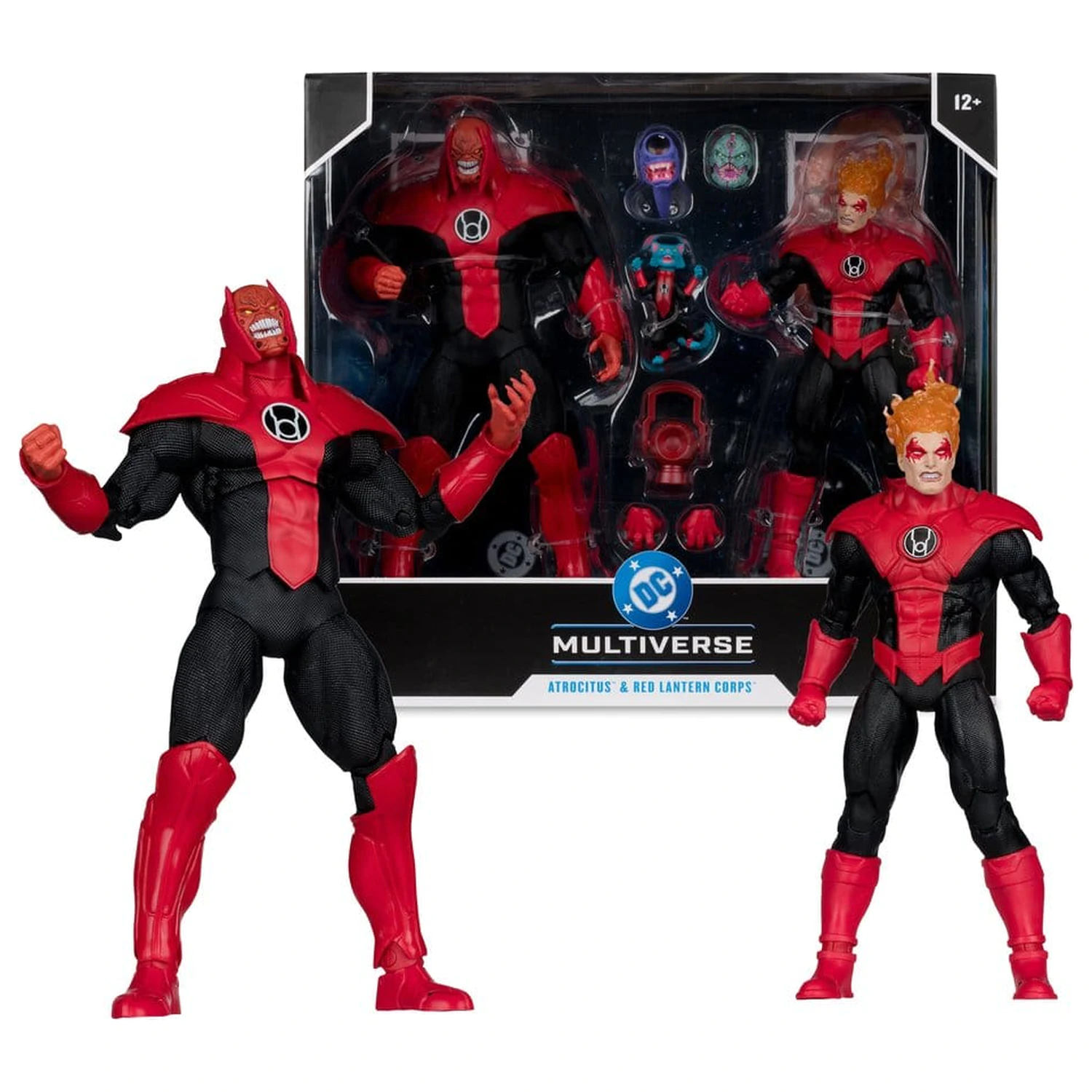 DC Multiverse akčné figúrky 2-balenie Atrocitus a Red Lantern Corps (Green Lantern) 18 cm produktová fotografia