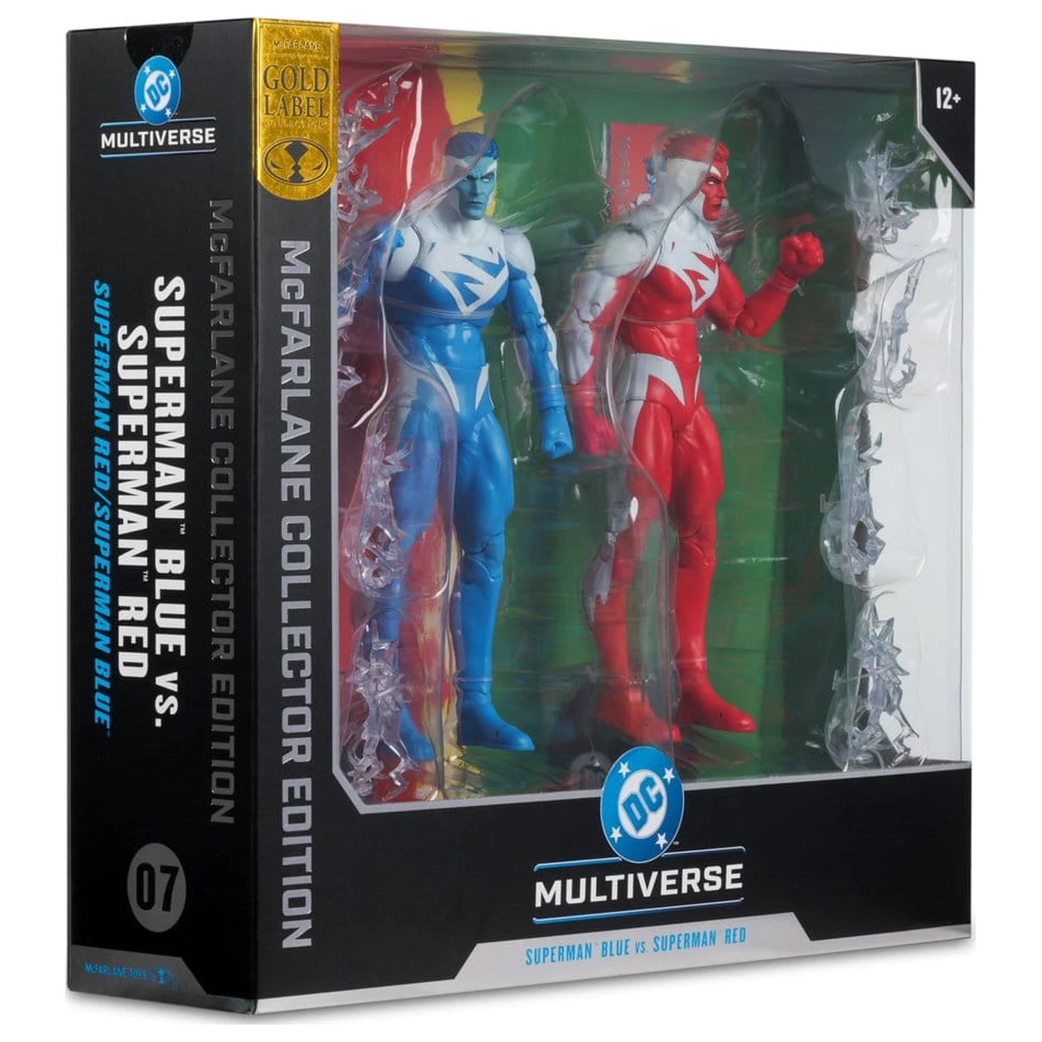 DC Multiverse Akčné figúrky 2-Pack Superman Blue vs. Superman Red (Gold Label) 18 cm produktová fotografia
