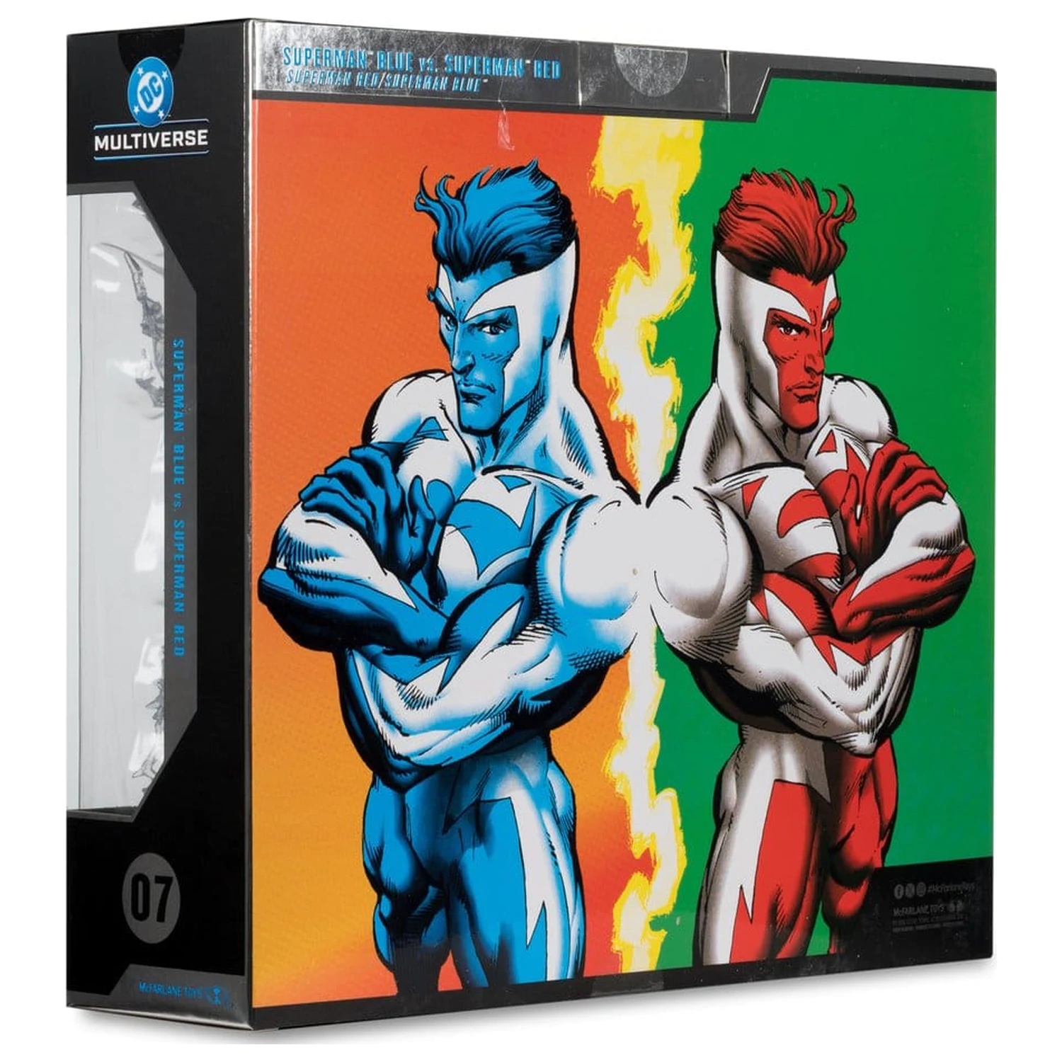 DC Multiverse Akčné figúrky 2-Pack Superman Blue vs. Superman Red (Gold Label) 18 cm produktová fotografia