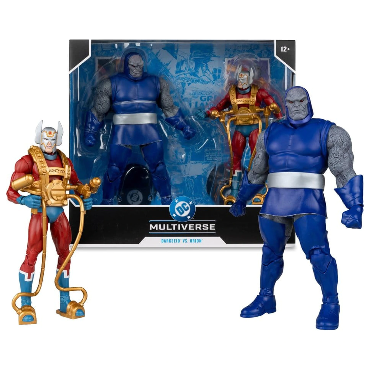 DC Multiverse akčné figúrky 2-balenie Darkseid vs Orion (New Gods) 18 cm produktová fotografia