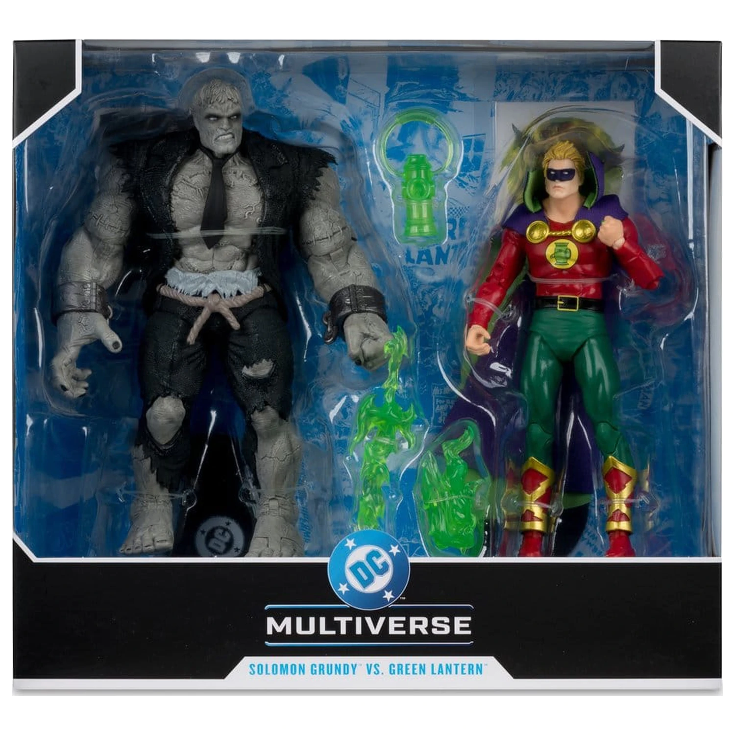 DC Multiverse akčné figúrky 2-Pack Solomon Grundy vs Green Lantern produktová fotografia