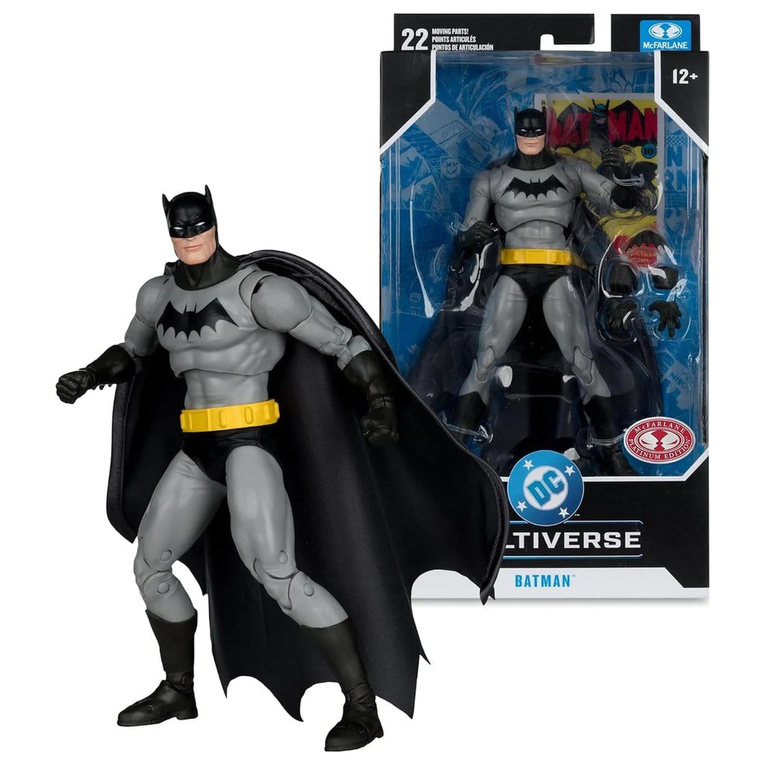 DC Multiverse akčná figúrka Batman (Batman #1) 18 cm (Platinum Edition) produktová fotografia