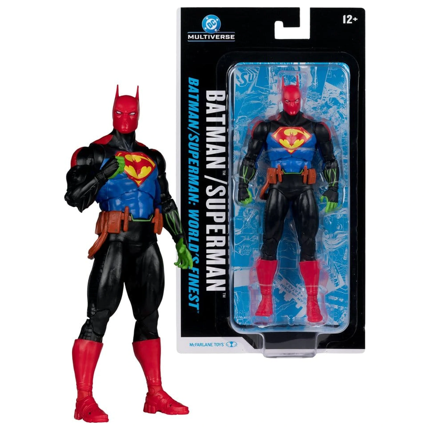 DC Multiverse Akčná figúrka Batman (Superman World's Finest) 18 cm produktová fotografia